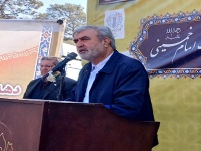 هیچ تهدید و فشاری نمی‌تواند خللی در اراده مردم برای پاسداری از استقلال و عزت کشور وارد کند