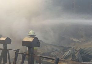 سقوط یک فروند بالگرد در درچه