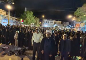 برگزاری نماز استغاثه در فراشبند