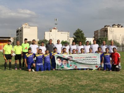 برگزاری دیدار دوستانه پیشکسوتان برق شیراز و حراست‌های دستگاه‌های اجرایی کهگیلویه و بویراحمد در مجموعه ورزشی برق شیراز