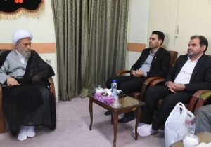 دیدار امام جمعه شیراز با سرپرست جدید اداره کل ورزش و جوانان استان فارس