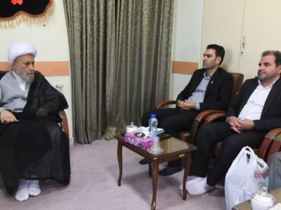 دیدار امام جمعه شیراز با سرپرست جدید اداره کل ورزش و جوانان استان فارس