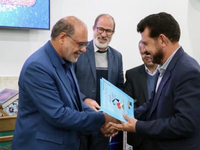 معارفه رئیس جدید اداره آموزش بنیاد فارس