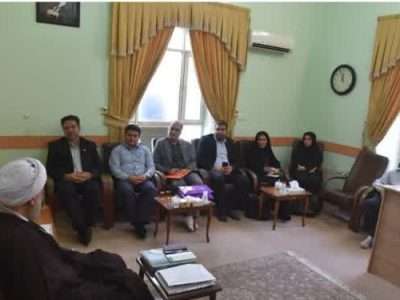 دیدار مدیرکل استاندارد استان فارس و معاونین با آیت الله دژکام
