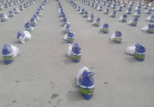 اهدای بیش از هزار و ۳۰۰ بسته معیشتی بین نیازمندان