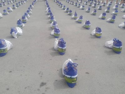 اهدای بیش از هزار و ۳۰۰ بسته معیشتی بین نیازمندان