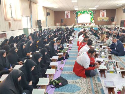 محفل بزرگ انس با قرآن در سپیدان