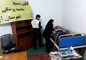 اردوی جهادی جامعه بسیج پزشکی در آباده