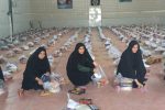 توزیع ۲۰۰ بسته معیشتی بین خانواده‌های نیازمند در وراوی