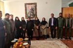 دیدار مدیر کل محیط زیست فارس با خانواده شهدای محیط بان