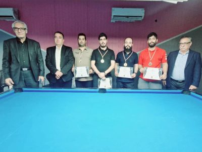 ورزشکار شیرازی قهرمان مسابقات رنکینگ پاکت بیلیارد