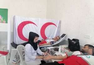 اهدای بیش از ۸۶ واحد خون در سپیدان