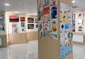 برپایی نمایشگاه نقاشی وستا در آباده