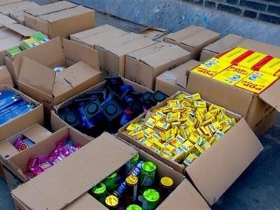 کشف بیش از ۲۶ هزار انواع مواد محترقه پر خطر در شیراز