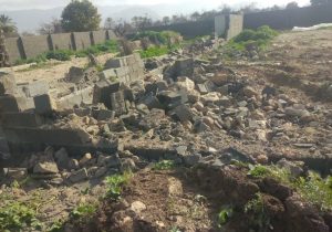 تخریب ساخت و ساز غیر مجاز در کازرون