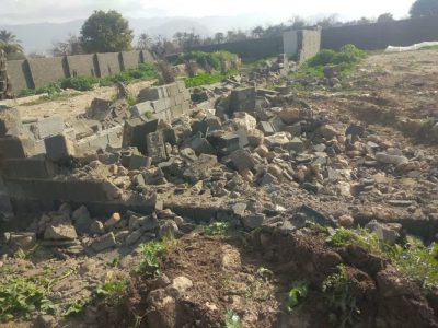 تخریب ساخت و ساز غیر مجاز در کازرون