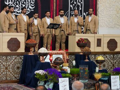 نوروز علوی در سومین حرم اهل‌بیت (ع)
