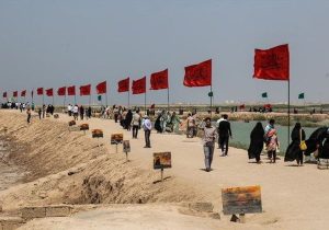 بازدید بسیجیان سپیدان از مناطق عملیاتی جنوب کشور