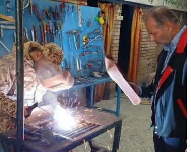 برگزاری آزمون عملی فنی وحرفه ای در آباده