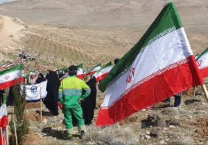 مراسم بزرگ درختکاری در پارک کوهستانی نور شیراز