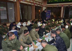 ضیافت افطاری سربازان وظیفه فرماندهی انتظامی استان فارس در شیراز