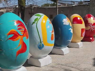 جشنواره تخم مرغ‌های رنگی در آباده