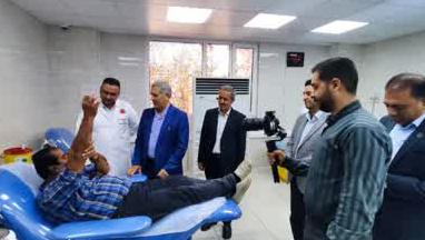 تعامل بیش از پیش انتقال خون و دانشگاه علوم‌ پزشکی شیراز با دیدار دکتر هاشمی نژاد ریاست دانشگاه علوم‌پزشکی