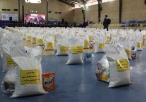 مشارکت انجمن کورن هول ایران در توزیع یک هزار بسته معیشتی