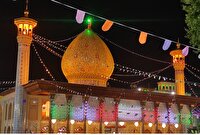جشن میلاد کریم اهل‌بیت در سومین حرم اهل‌بیت(ع)