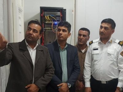 مجهز شدن شهر مهر به دوربین‌های پایش تصویری و پلاک خوان
