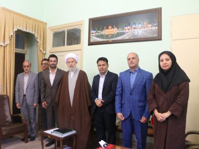 دیداری صمیمی در محضر آیت الله دژکام، نماینده ولی فقیه