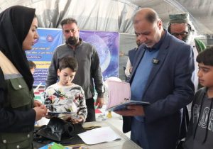 بازدید از کمپ های اسکان نوروزی زیبا شهر و باغ جنت