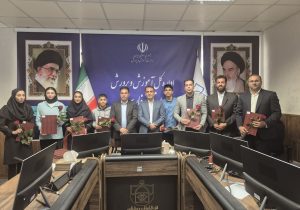 بدرقه دانش آموزان اعزامی به المپیک ژیمنازیاد ۲۰۲۵ صربستان
