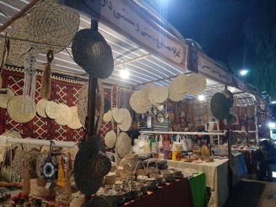 برپایی نمایشگاه نوروزی آثار هنری در داراب