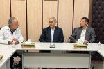 بازدید رئیس دانشگاه علوم پزشکی شیراز از بیمارستان تخصصی و فوق تخصصی جزیره کیش