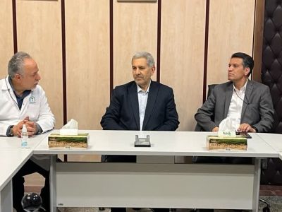 بازدید رئیس دانشگاه علوم پزشکی شیراز از بیمارستان تخصصی و فوق تخصصی جزیره کیش