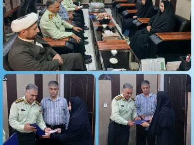 دختران شهدا و کارکنان متوفی انتظامی ، زینت فراجا هستند