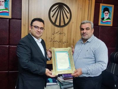 دیدار مدیر کل انتقال خون فارس و ریاست سازمان مدیریت و برنامه‌ریزی استان