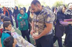 کمک به دانش‌آموزان بی‌بضاعت با برپایی بازارچه مقاومتی در سپیدان