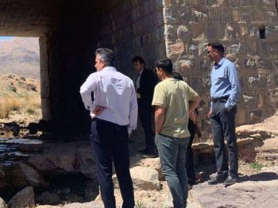 اجرای طرح تعمیرات ابنیه فنی در جاده‌های بوانات