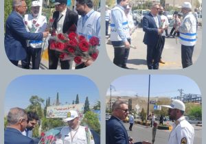 بازدید مدیر کل مهندسی و ایمنی ترافیک شهرداری شیراز از تقاطع های پرتردد