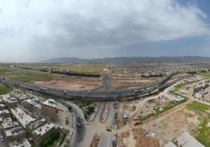 بزرگ‌ترین تقاطع شهری کشور در جنوب شیراز آماده بهره‌برداری شد