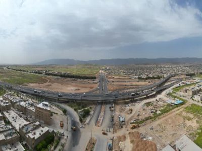 بزرگ‌ترین تقاطع شهری کشور در جنوب شیراز آماده بهره‌برداری شد