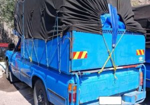 توقیف خودروی حامل کولر گازی قاچاق در فیروزآباد