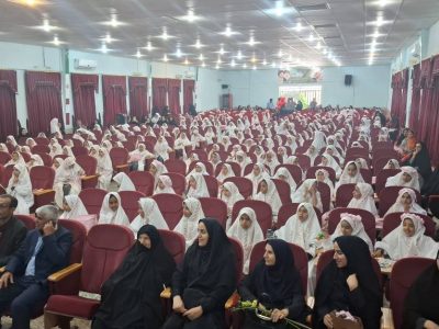 جشن تکلیف ۳۰۰ دانش آموز در شهرستان بختگان