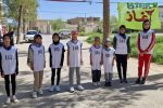 برگزاری مسابقات لیگ دو و میدانی دختران در بیضا