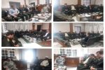 دیدار فرمانده انتظامی شهرستان آباده با قضات و رئیس دادگستری