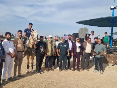 برگزاری جشنواره سوارکاری روستایی در فارس