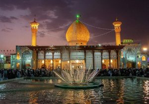حرم مطهر امین ولایت ، سوگوار دردانه برادر