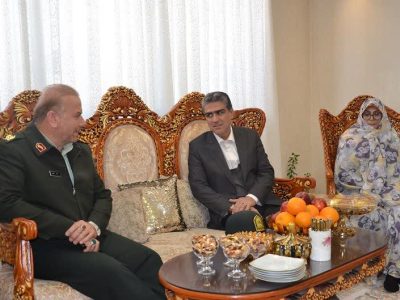 دیدار سردار شجاعی با خانواده معظم شهید فعال در شیراز